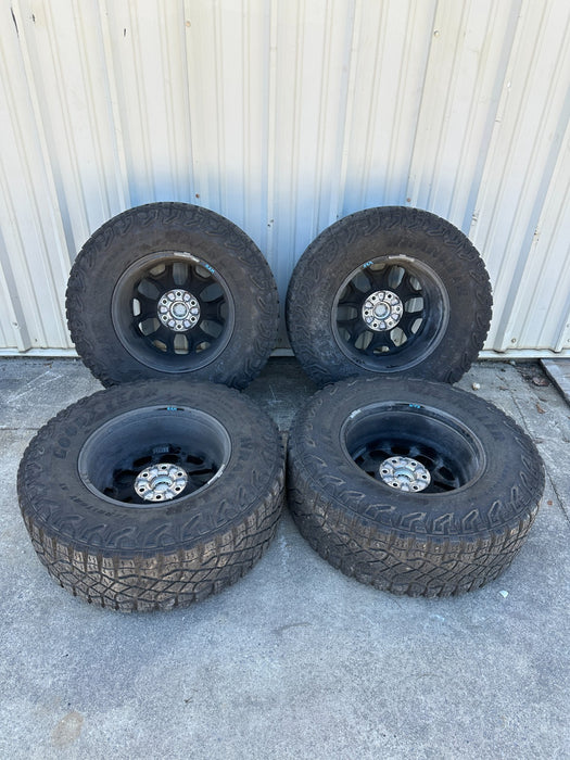 DODGE RAM GOODYEAR WRANGLER WHEELS TIRES RIMS 325/65 R18
