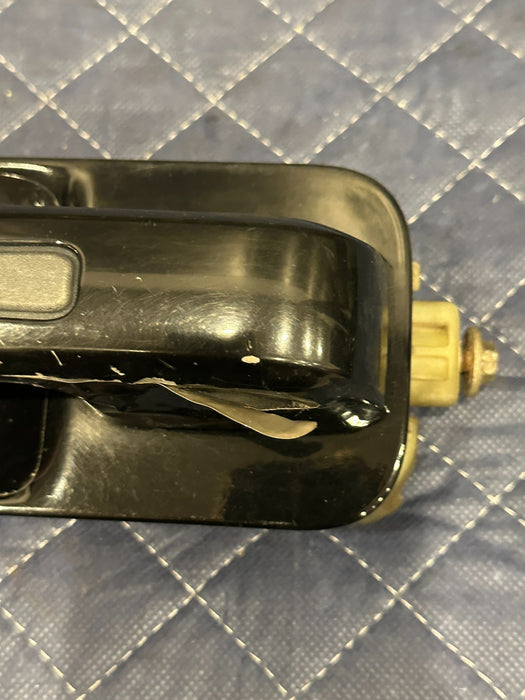 2017-2019 FORD F250 F350 F450 FRONT RIGHT DOOR HANDLE OEM BLACK PEARL G1 *FLAW*