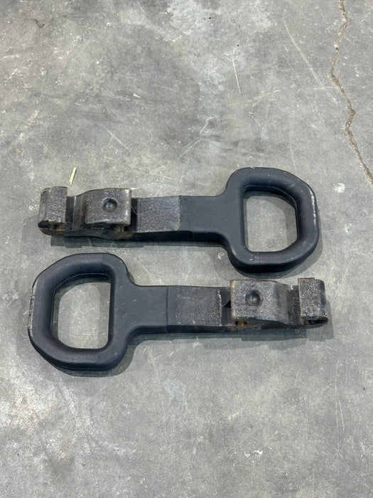 2021 RAM 2500 LARAMIE LEFT RIGHT TOW HOOKS OEM 68349551AD