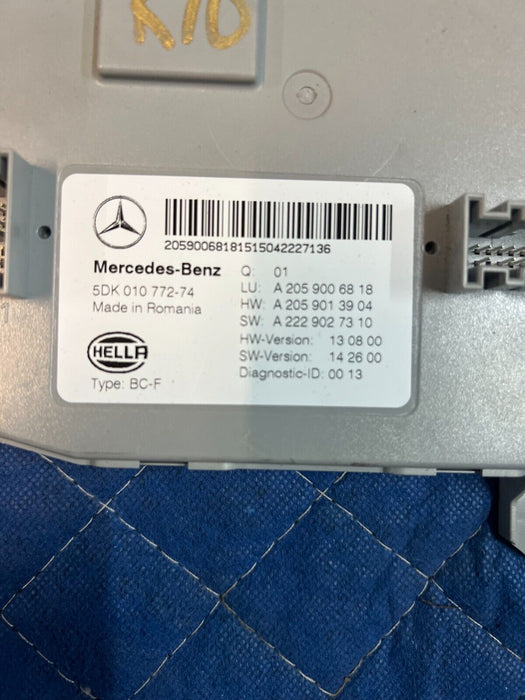 2015 MERCEDES-BENZ C63S AMG OEM SAM SIGNAL ACQUISITION MODULE 2059006818