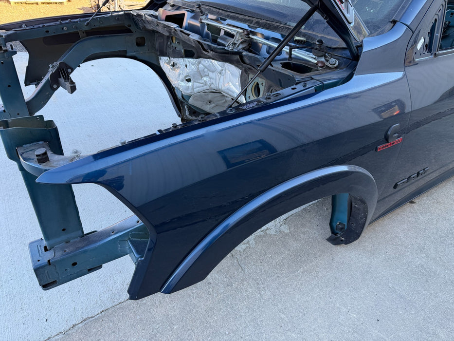 2021 RAM 2500 3500 DRIVER LH FENDER BLUE PAINT CODE - PPX - 2019 2020 2021 2024