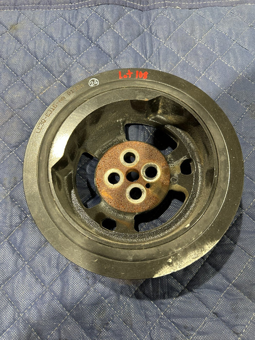 2020 FORD F250 F350 SUPERDUTY 6.7L CRANKSHAFT BELT PULLEY 55K OEM LC3Q-6316-AA