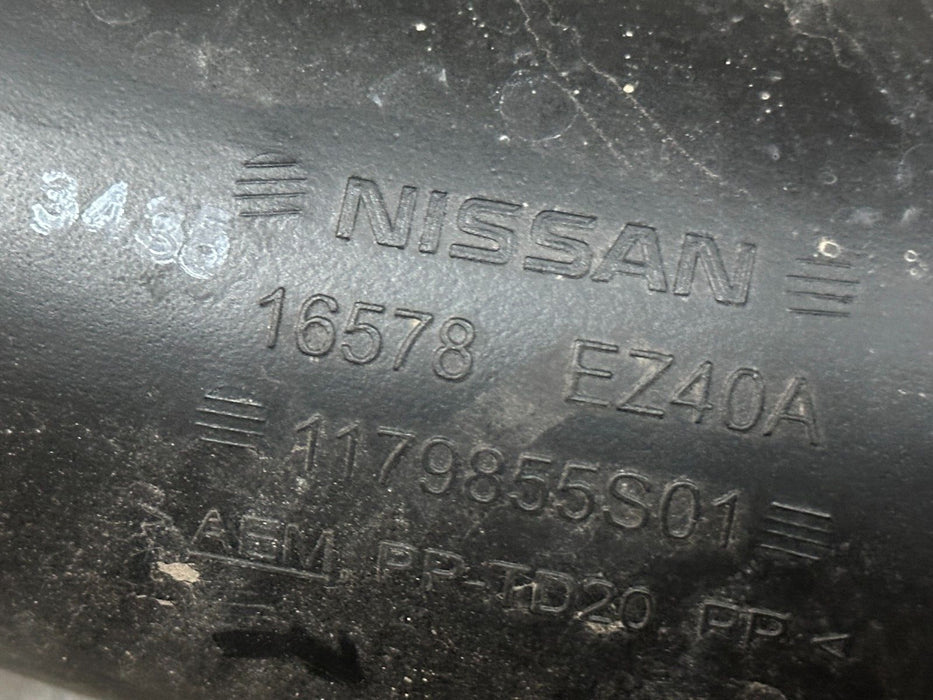 2016 2018 NISSAN TITAN XD 5.0L CUMMINS AIR INTAKE FILTER BOX ASSEMBLY W/ TUBE