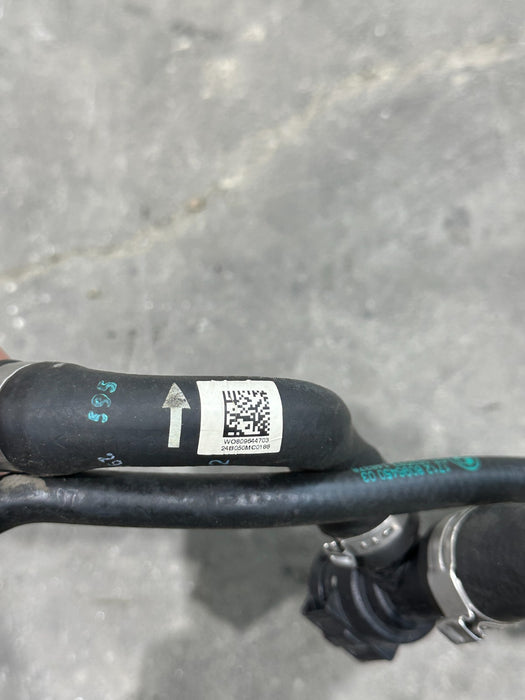 2024 BMW M3 M4 G80 G82 INTERCOOLER TO COOLANT PUMP HOSE OEM 8096450 809644703