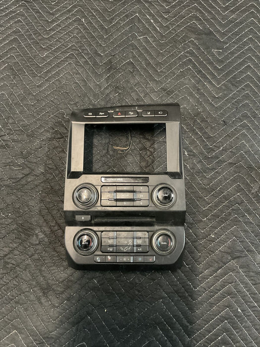 2017 FORD F250 F350 PLATINUM RADIO A/C HVAC CONTROL ASSEMBLY OEM~BURNED DAMAGE~
