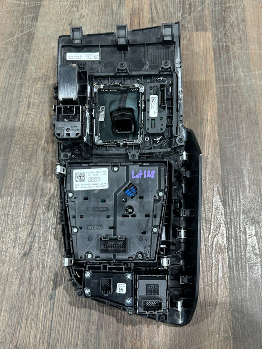 2017 AUDI R8 CENTER CONSOLE CONTROL BEZEL PANEL ASSEMBLY OEM *SCUFFS 12-15*