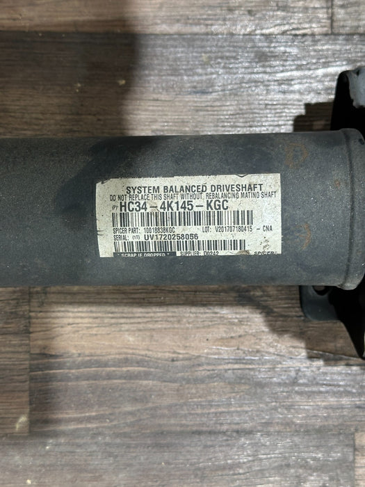 2017-2019 FORD F350 F250 2 PIECE REAR DRIVE SHAFT OEM HC34-4K145