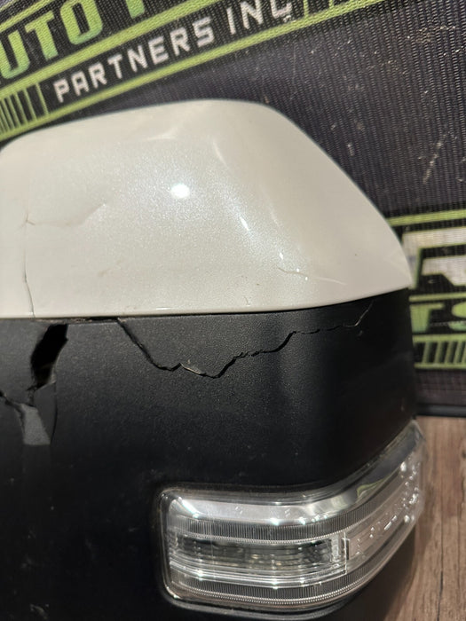 2017-2022 FORD F250 F350 F450 PLATINUM LEFT DOOR TOW MIRROR ~DAMAGE~