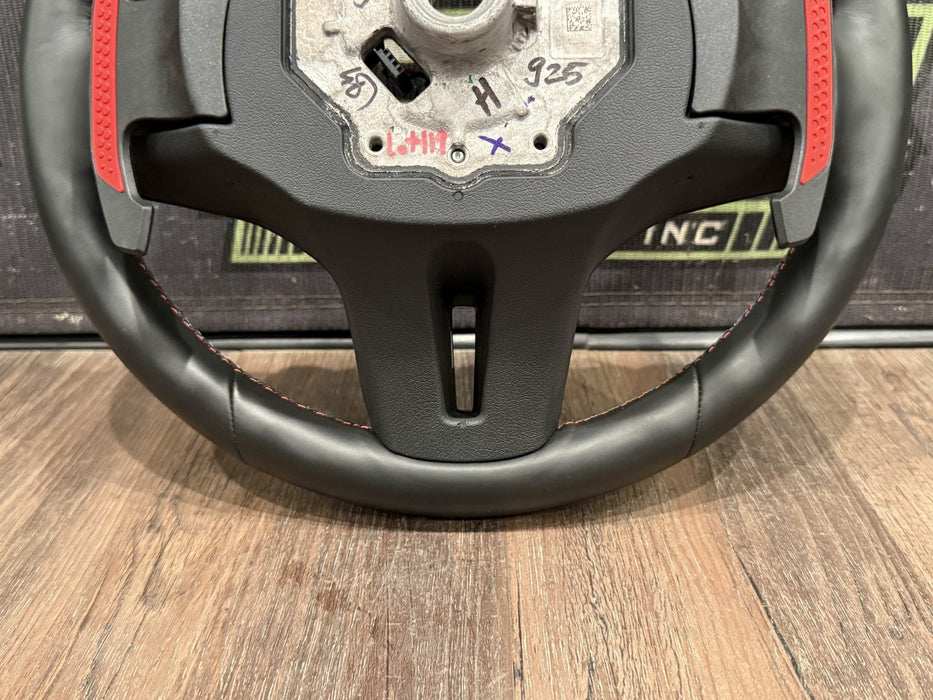 2024 BMW M3 M4 G80 G82 STEERING WHEEL W CARBON FIBER & PADDLE SHIFTERS OEM *#14*