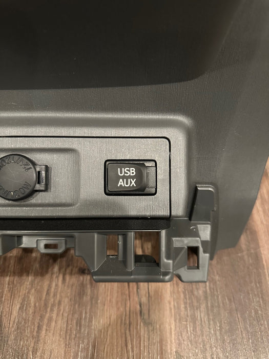 2014 TOYOTA PRIUS V CENTER DASH USB/12V OUTLET PANEL TRIM OEM 55434-47040