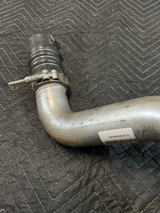 2016 NISSAN TITAN XD DIESEL LEFT AIR INTERCOOLER PIPE HOSE 14463 EZ40A OEM