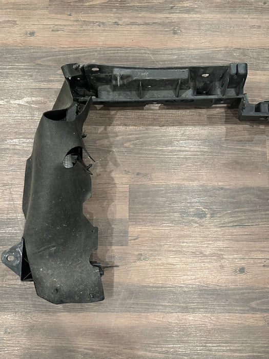 2019 FORD F150 RAPTOR RADIATOR AIR SHUTTER SURROUND TRIM OEM FL34-8475 *DAMAGED*