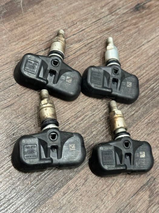 2011 NISSAN 370Z TPMS TIRE PRESSURE MONITOR SENSOR SET (4) OEM 2009-2020