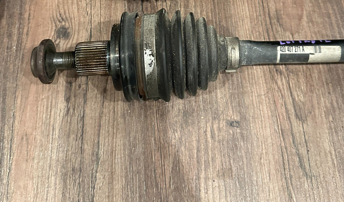 2017 AUDI R8 SPYDER GALLARDO FRONT LEFT CV AXLE SHAFT OEM 420 407 271 A