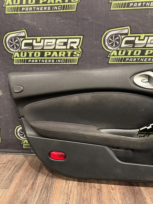 2010 NISSAN 370Z FRONT DRIVER LEFT DOOR PANEL OEM *MINOR WEAR 3,7-9*