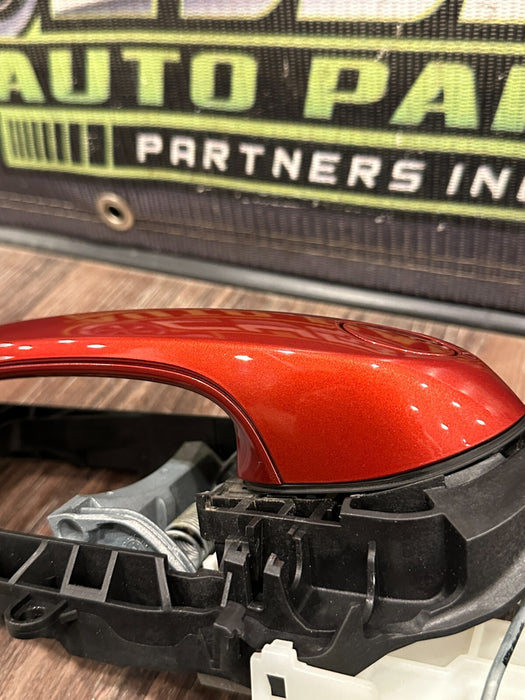 2020 BMW M8 COMP F93 FRONT DRIVER LEFT DOOR HANDLE MOTEGI RED - C3K OEM *READ*