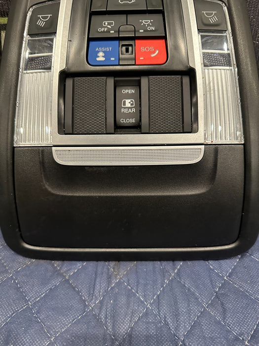 2024 DODGE RAM 3500 LARAMIE OVERHEAD CONSOLE SWITCH ASSEMBLY OEM 7KX241X7AA