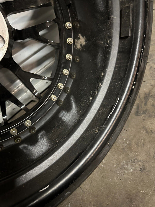 2021 AUDI R8 20X9 5X112 ANRKY FRONT WHEEL RIM TIRE GENUINE OEM ~MINOR BENT~