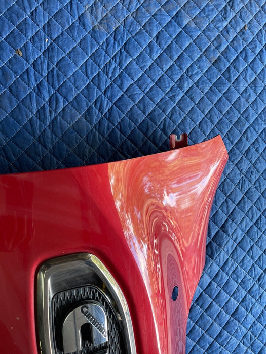 2016 NISSAN TITAN XD RIGHT PASSENGER FENDER CUMMINS TURBO DIESEL (NAH) OEM