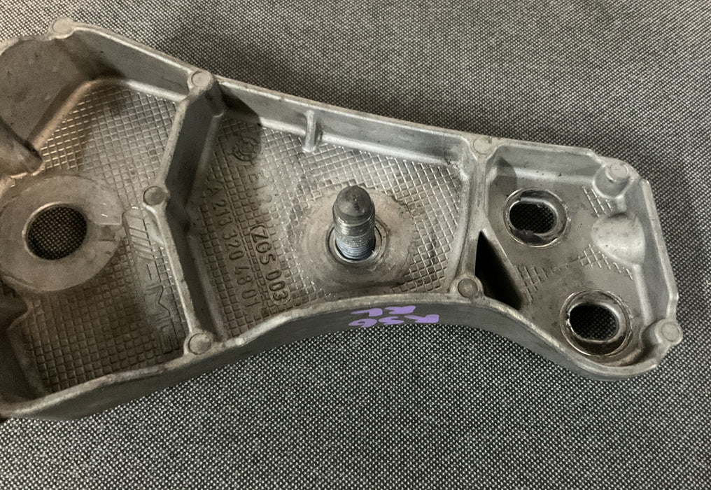 2018-2021 MERCEDES E63S AMG OEM REAR LEFT SUSPENSION CROSSMEMBER STOP 2133204801