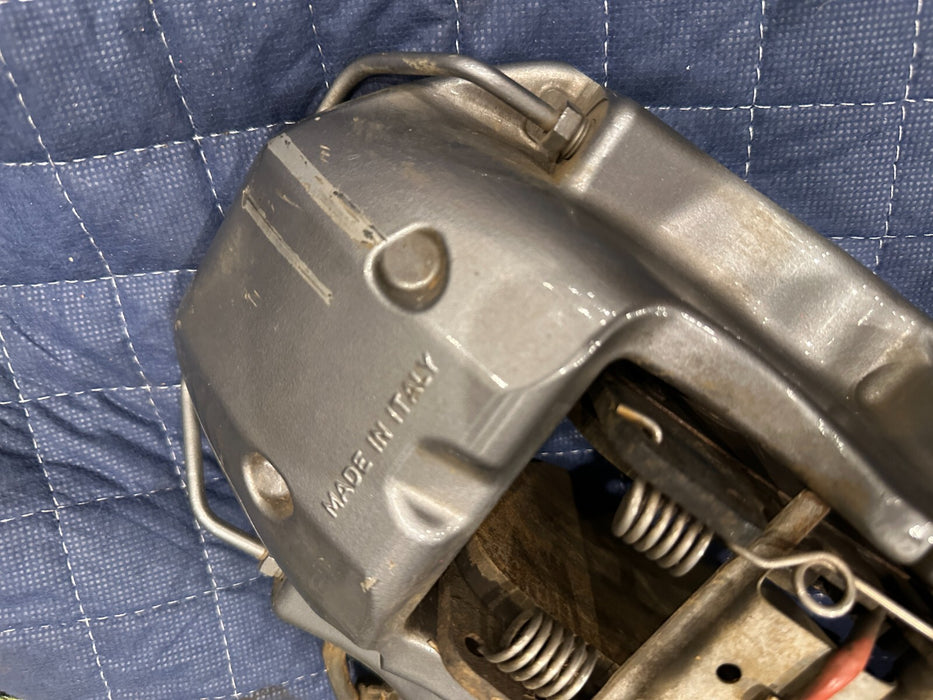 2014 AUDI R8 BREMBO FRONT LEFT CARBON CERAMIC BRAKE CALIPER OEM *READ*