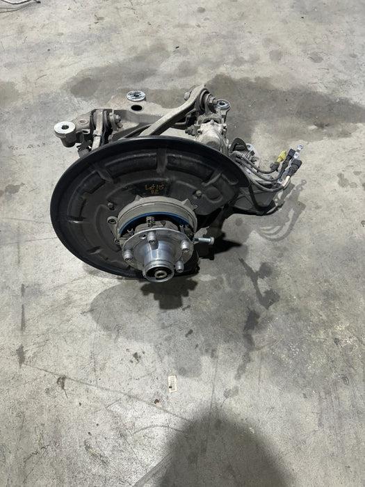 2014 PORSCHE 911 TURBO S REAR RIGHT KNUCKLE SUSPENSION CORNER ASSEMBLY OEM