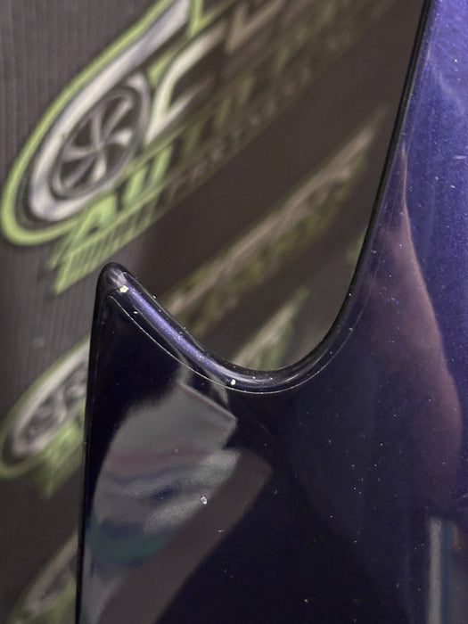 2014 AUDI R8 FRONT HOOD BONNET ASSEMBLY OEM GENUINE PURPLE