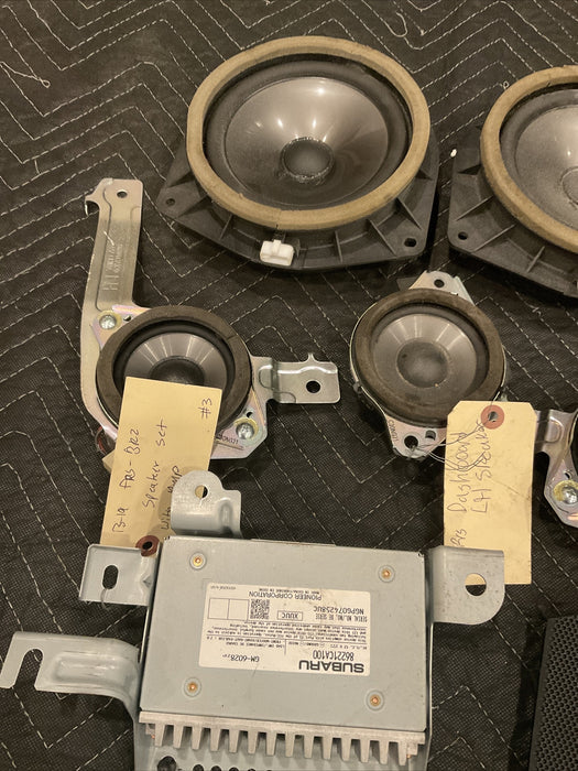 2013-2019 SCION FRS FR-S SUBARU BRZ TOYOTA 86 OEM SPEAKER SET WITH AMP OEM