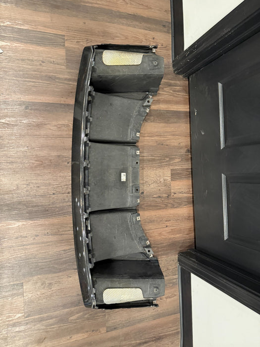 2017 2018 AUDI R8 CARBON FIBER REAR DIFFUSER OEM GENUINE 4S0807521D