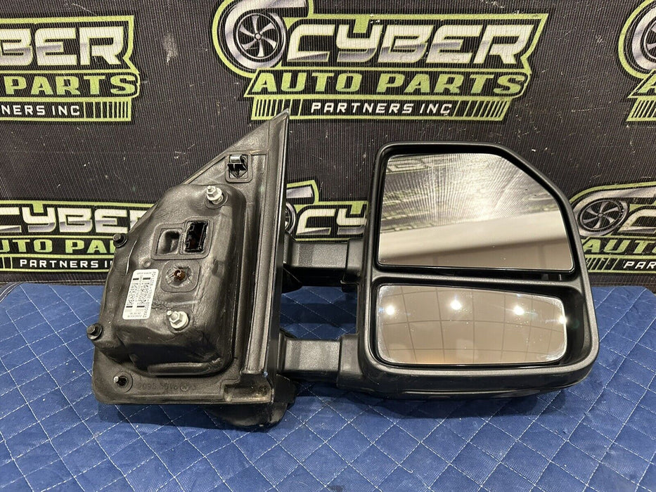 2017-2019 FORD F250 F350 F450 RIGHT PASSEMGER DOOR MIRROR FULLY LOADED ~DAMAGE~