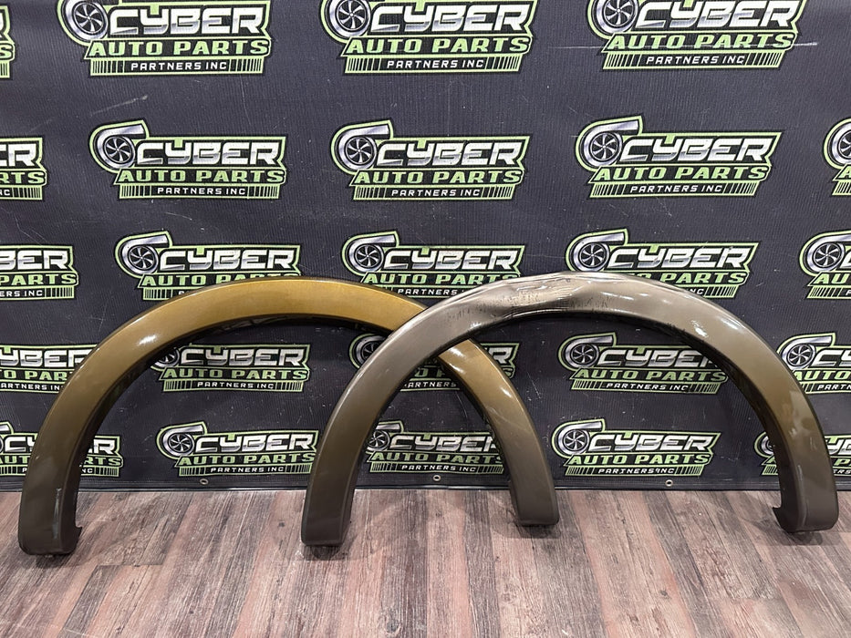 2017-2022 FORD F250 F350 REAR LEFT RIGHT FENDER FLARES GOLD OEM *FLAWS/READ*