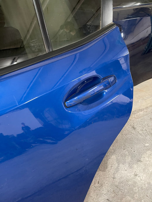 2015-2020 SUBARU WRX STI REAR LEFT DRIVER DOOR SHEEL OEM WORLD RALLY BLUE