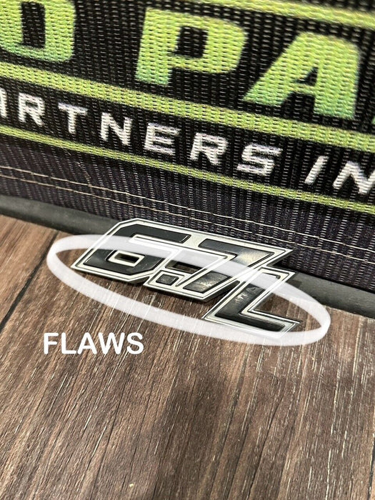 2017-2022 FORD F250 F350 F450 6.7L POWER STROKE TURBO DIESEL EMBLEM OEM *M FLAWS