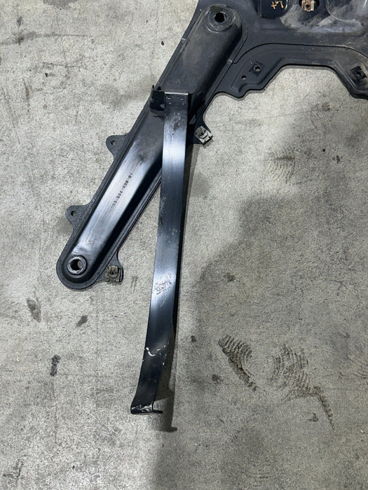 2014 PORSCHE 911 TURBO S FUEL TANK LOWER SUPPORT BRACE BRACKET OEM 99150423302