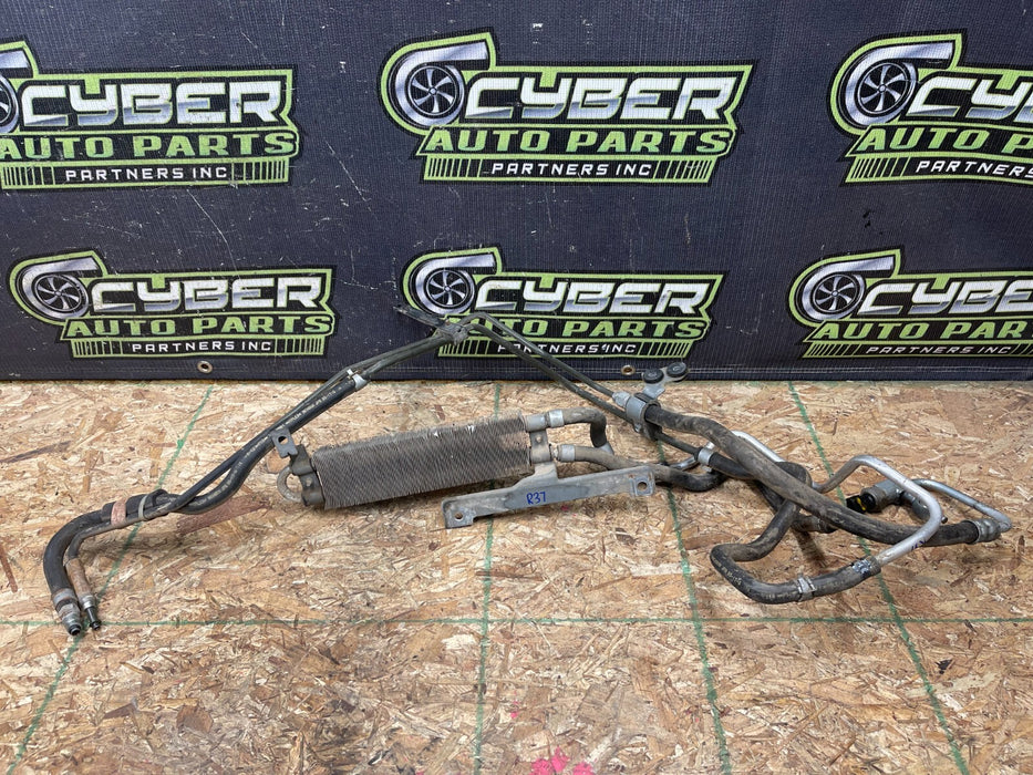 2013 INFINITI G37 SPORT CONVERTIBLE 6SP MANUAL POWER STEERING COOLER W/ LINES