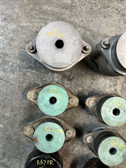 2020 2021 2022 FORD F350 F450 BODY CAB MOUNTS FULL PAIR SET OEM (8)