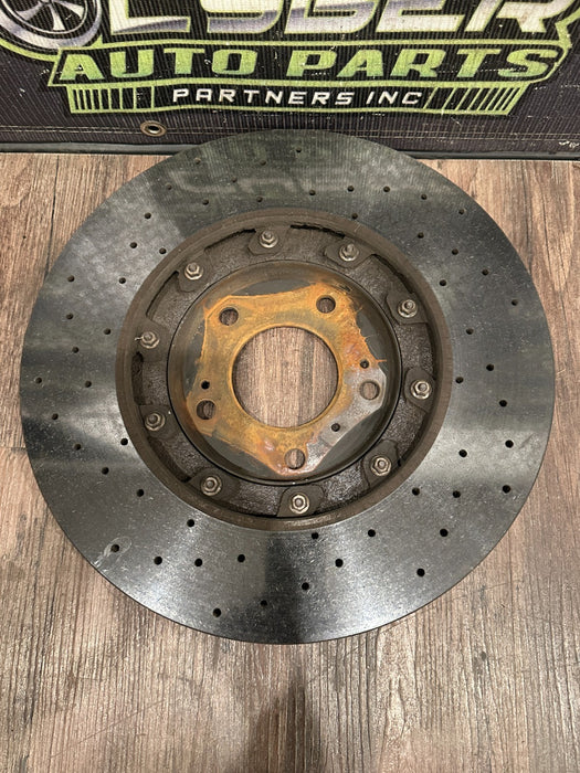 2018-2024 LAMBORGHINI URUS REAR RIGHT CARBON CERAMIC BRAKE ROTOR OEM 4M0 615 602