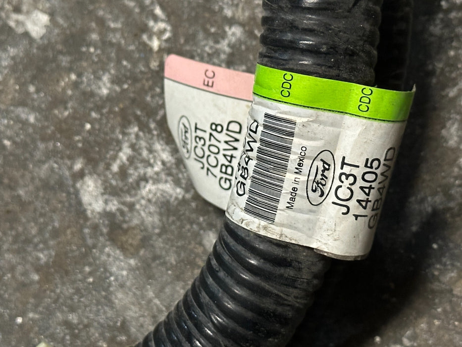 2018 FORD F350 PLATINUM SD 6.7L LEFT CHASSIS FRAME HARNESS JC3T 14405 CDC OEM