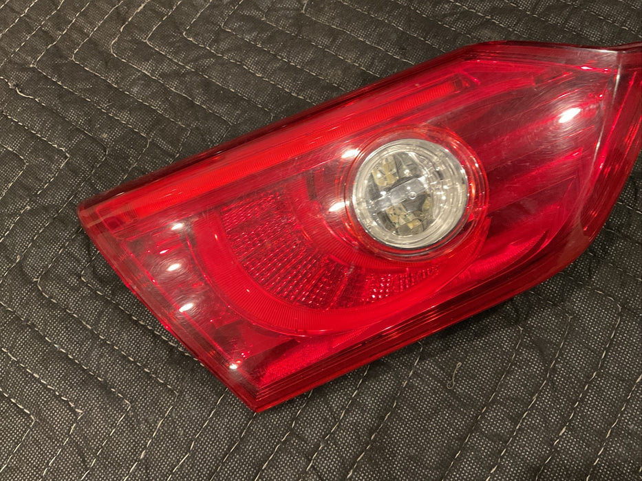 2014 INFINITI Q50 LEFT LH DRIVER REAR INNER TRUNK TAIL LIGHTOEM