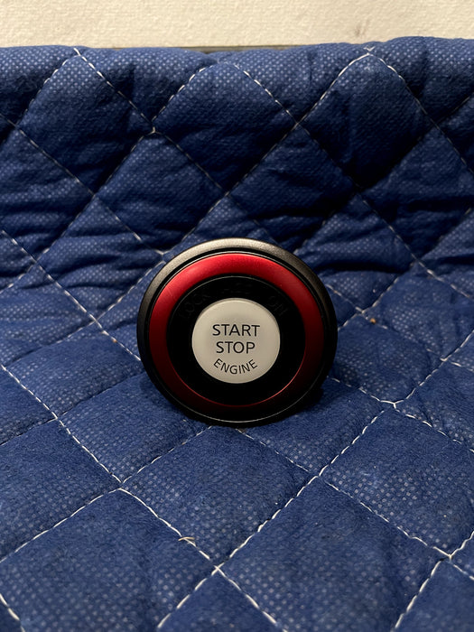 2017 NISSAN 370Z NISMO IGNITION/ENGINE START STOP PUSH BUTTON W/ RED RING OEM