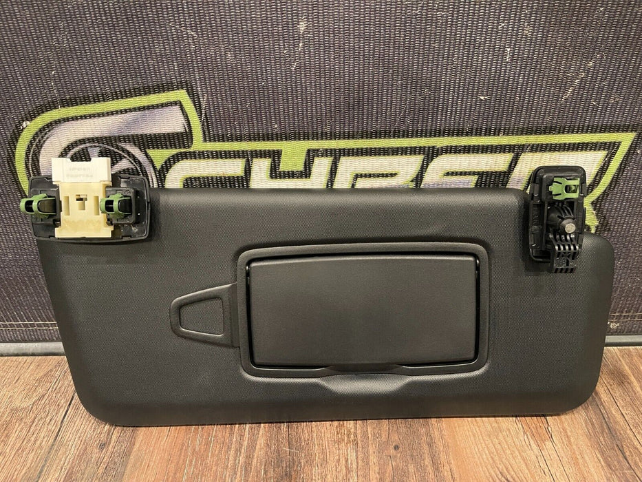 2015 MERCEDES BENZ C63S AMG FRONT LEFT RIGHT SUN VISOR / SUN BLOCKERS OEM *DENT*