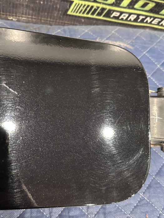 2017-2022 FORD F250 F350 DIESEL 6.7L BLACK FUEL GAS DOOR LID CAP OEM MINOR SCUFF