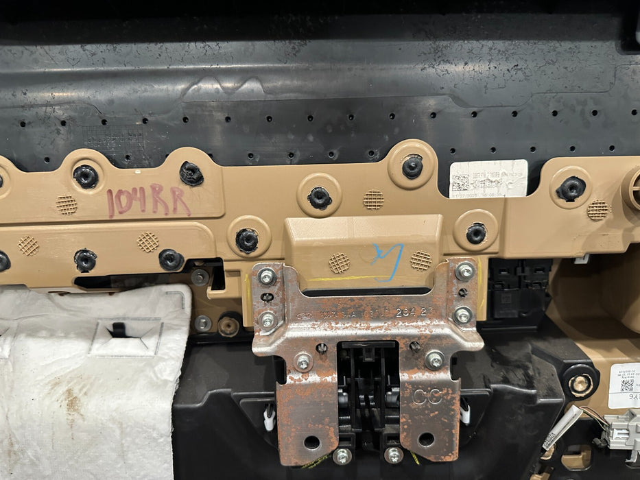 2014 2015 AUDI R8 RIGHT WINDOW BELT MOLDING OEM VELVET PURPLE *FLAWS 5-7*