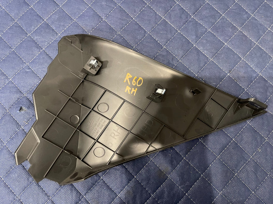 2017 INFINITI Q50 RED SPORT LEFT & RIGHT CENTER CONSOLE TRIM COVERS OEM