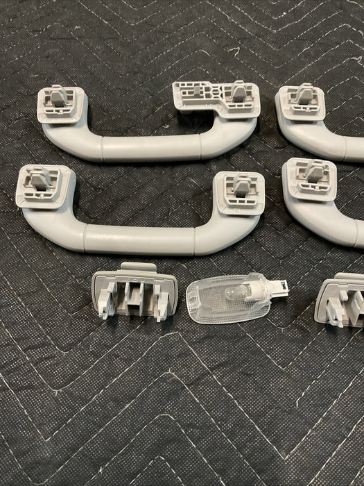 2013 MERCEDES C300 INTERIOR OVER HEAD ROOF HANDLES KIT OEM