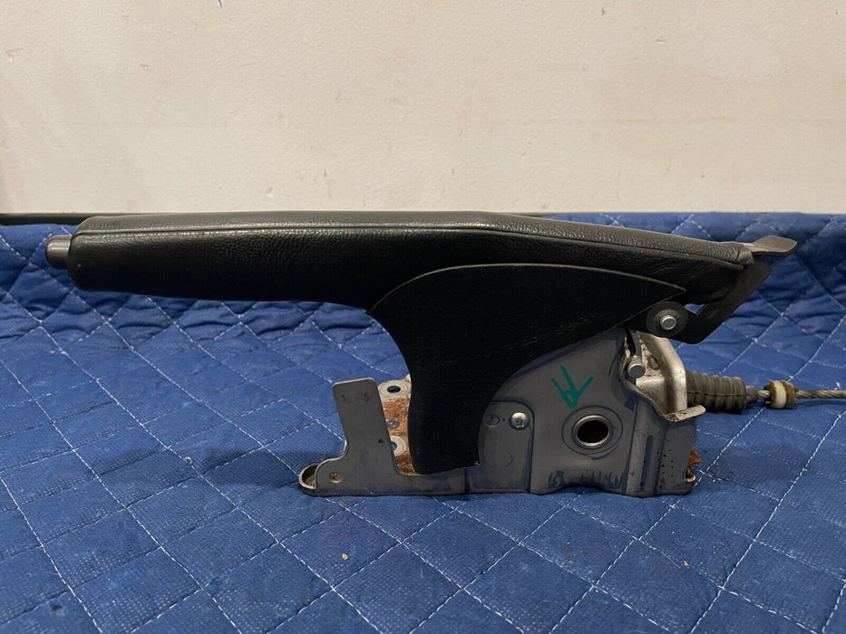 2017 NISSAN 370Z NISMO EMERGENCY E BRAKE HAND LEVER W GUN METAL GREY BUTTON OEM