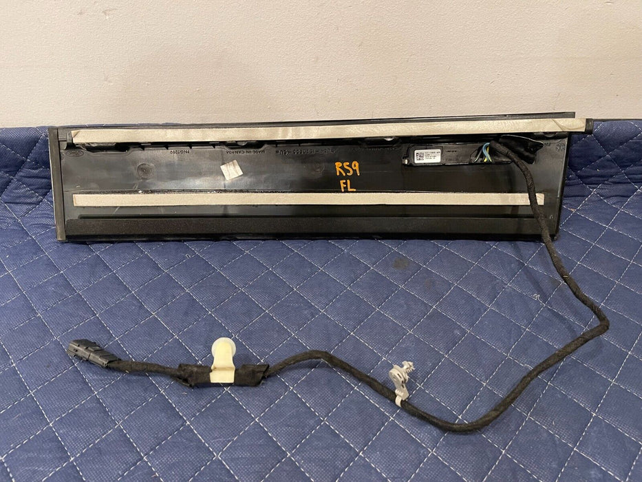 2017-2019 FORD F250 F350 FRONT DRIVER LEFT GLOSS BLACK DOOR B PILLAR TRIM OEM