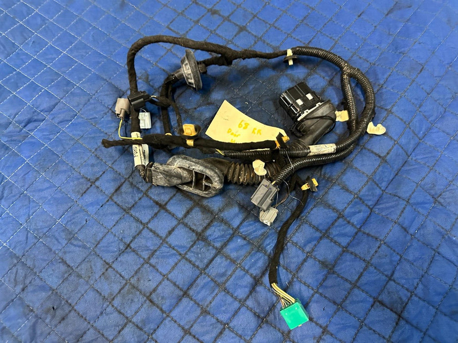 2017 FORD F250 LARIAT REAR RIGHT SIDE DOOR HARNESS HC3T-14632-AAB OEM