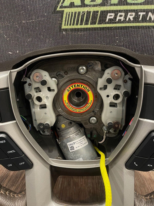 2017-2019 FORD F250 F350 F450 STEERING WHEEL OEM *ADAPTIVE STEERING FAULT* -READ