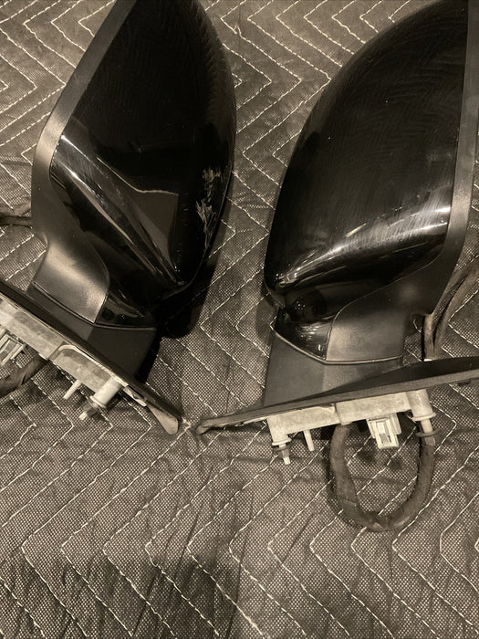 2016 DODGE CHARGER HELLCAT RIGHT LEFT SIDE EXTERIOR DOOR MIRRORS OEM PAIR